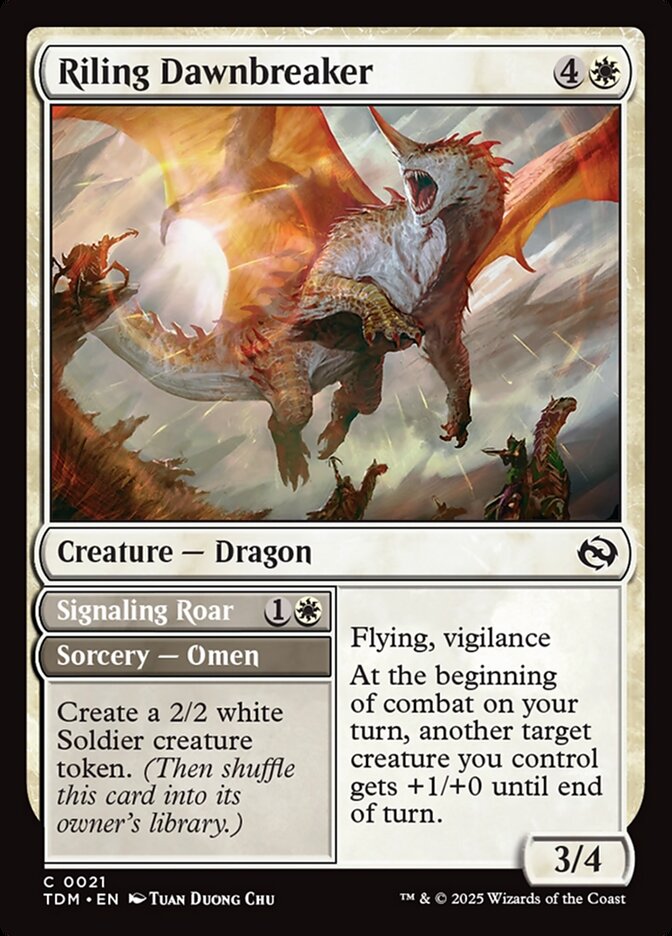image Riling Dawnbreaker // Signaling Roar