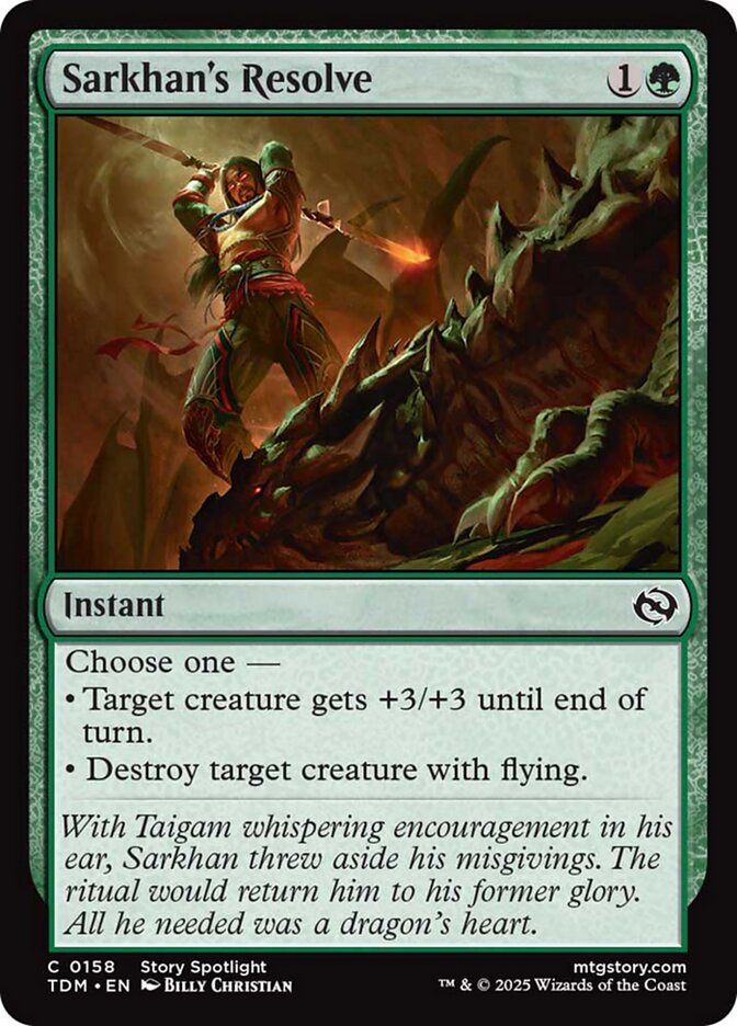 image Sarkhan's Resolve