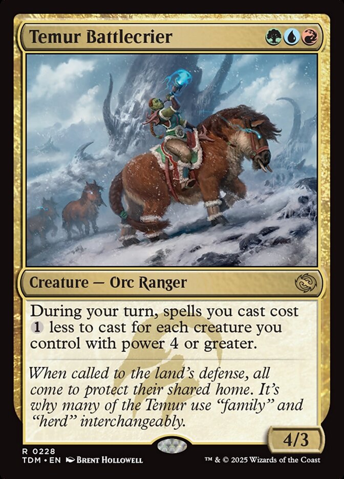 image Temur Battlecrier