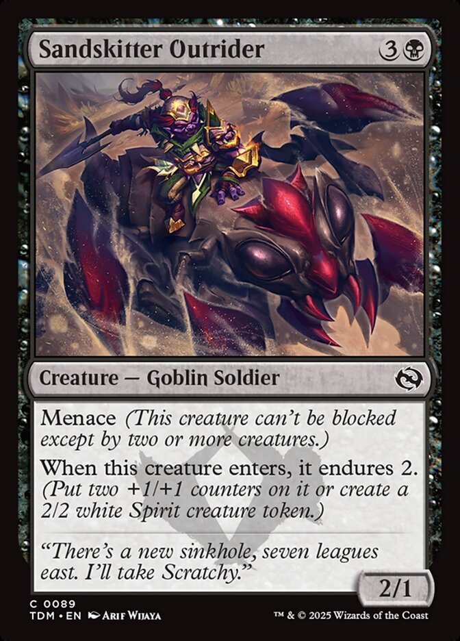 image Sandskitter Outrider