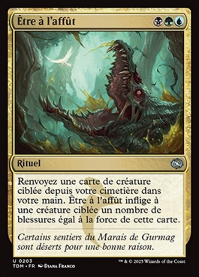 image Être à l'affût