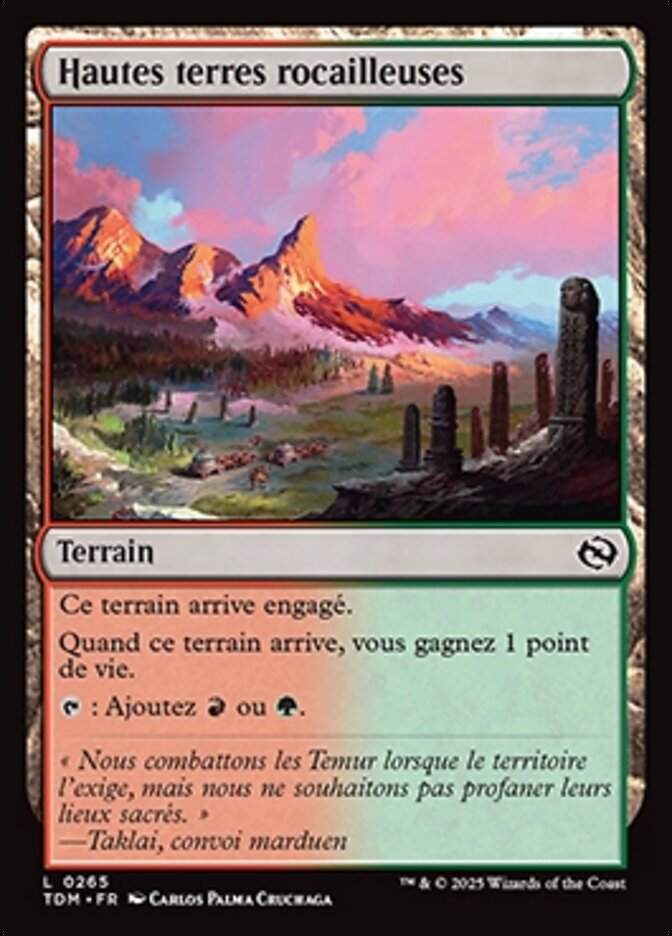 image Hautes terres rocailleuses