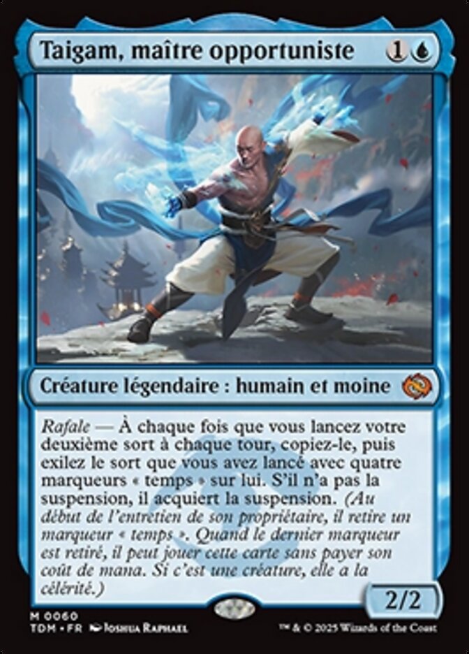 image Taigam, maître opportuniste