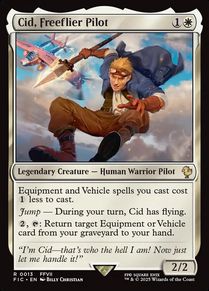 image Cid, Freeflier Pilot