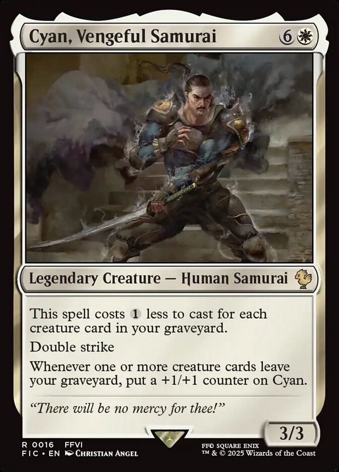 image Cyan, Vengeful Samurai