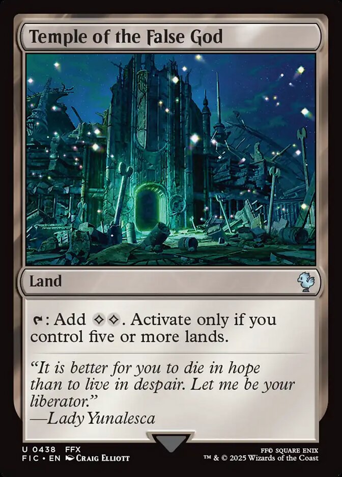 image Temple of the False God