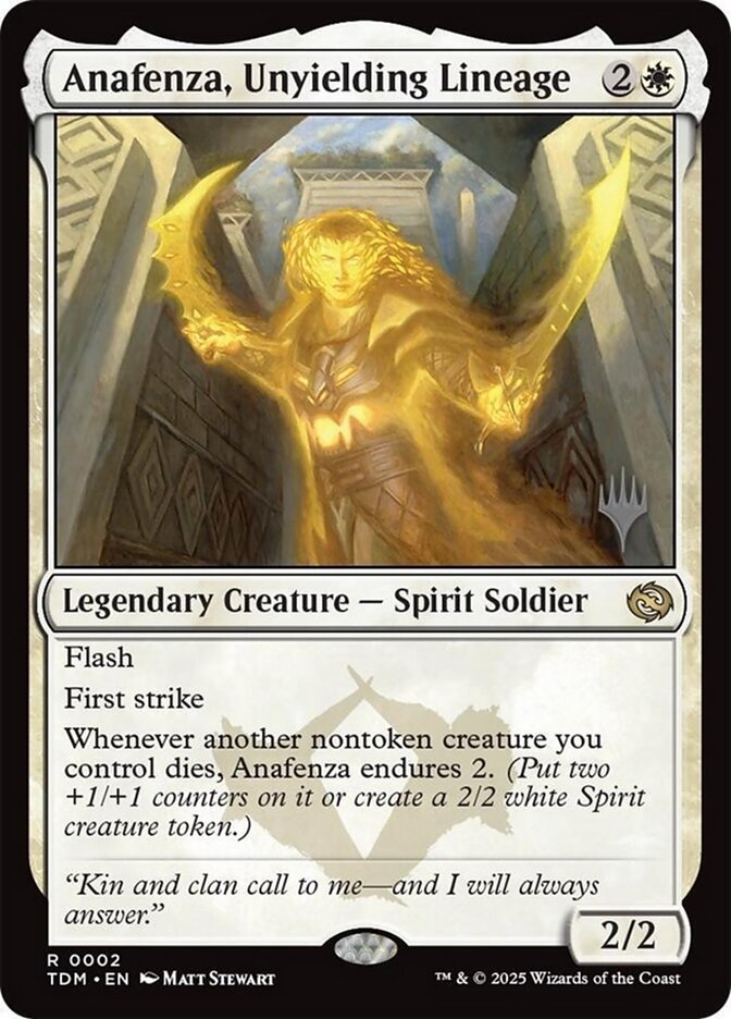 image Anafenza, Unyielding Lineage