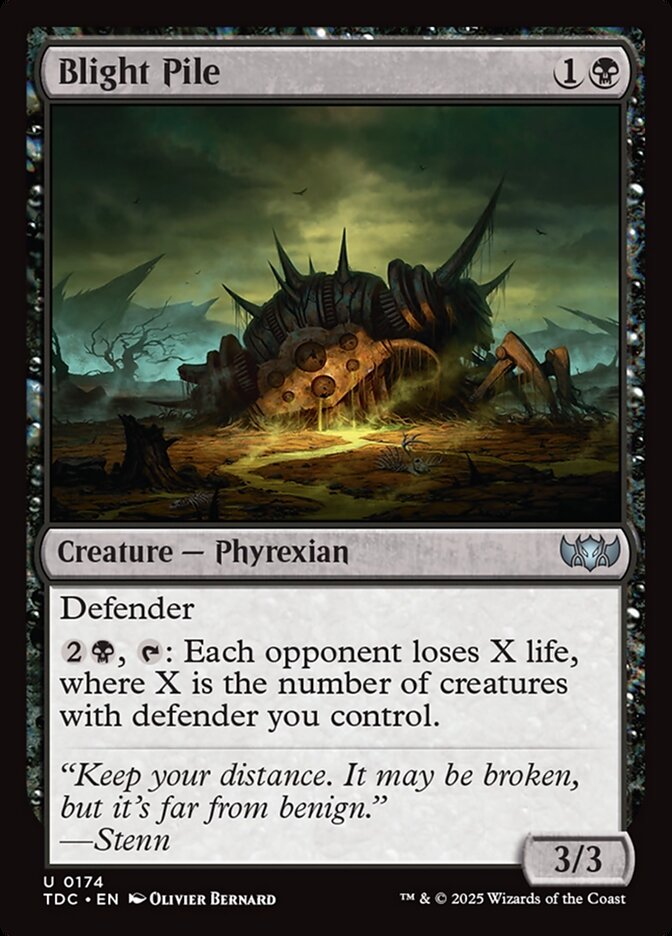 image Blight Pile