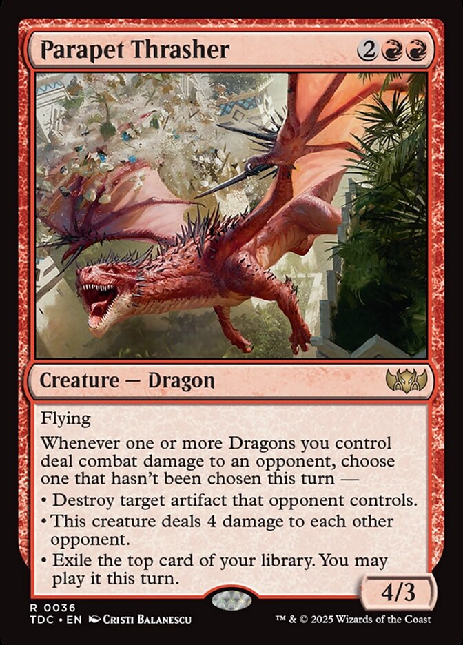 image Parapet Thrasher
