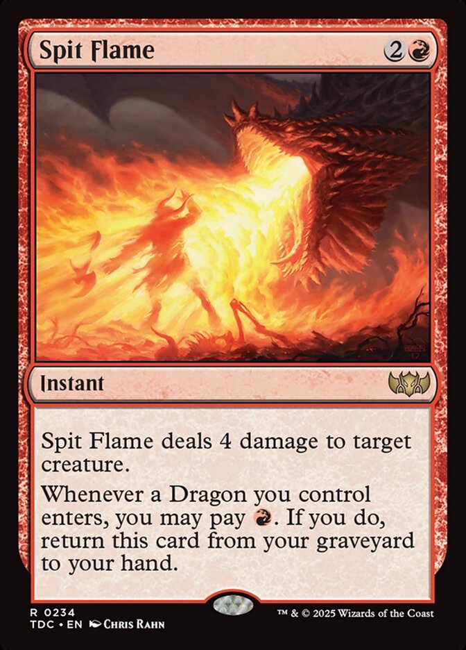 image Spit Flame