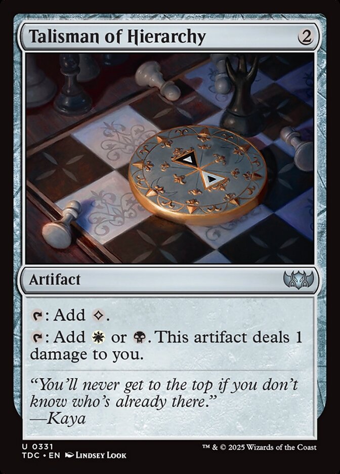 image Talisman of Hierarchy
