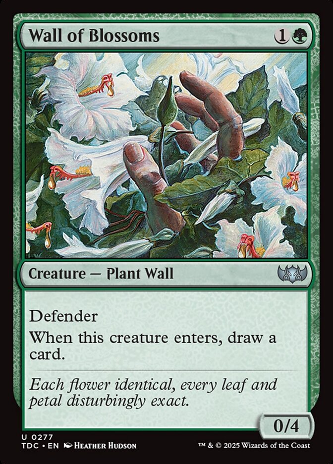 image Wall of Blossoms