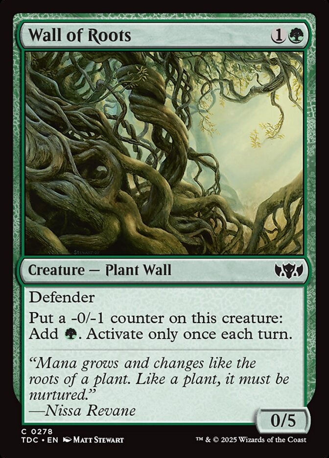 image Wall of Roots
