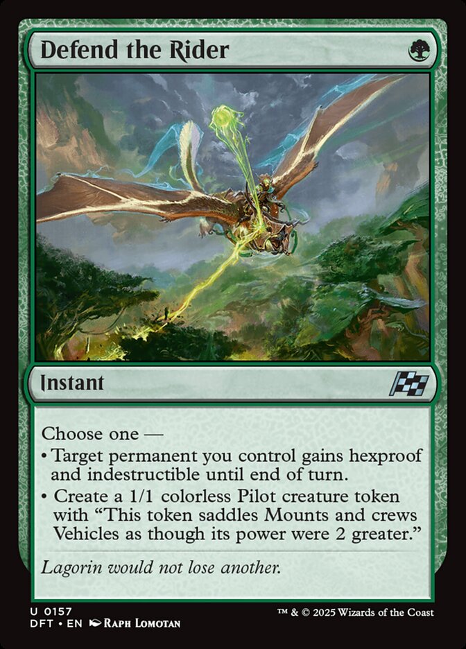 image Defend the Rider