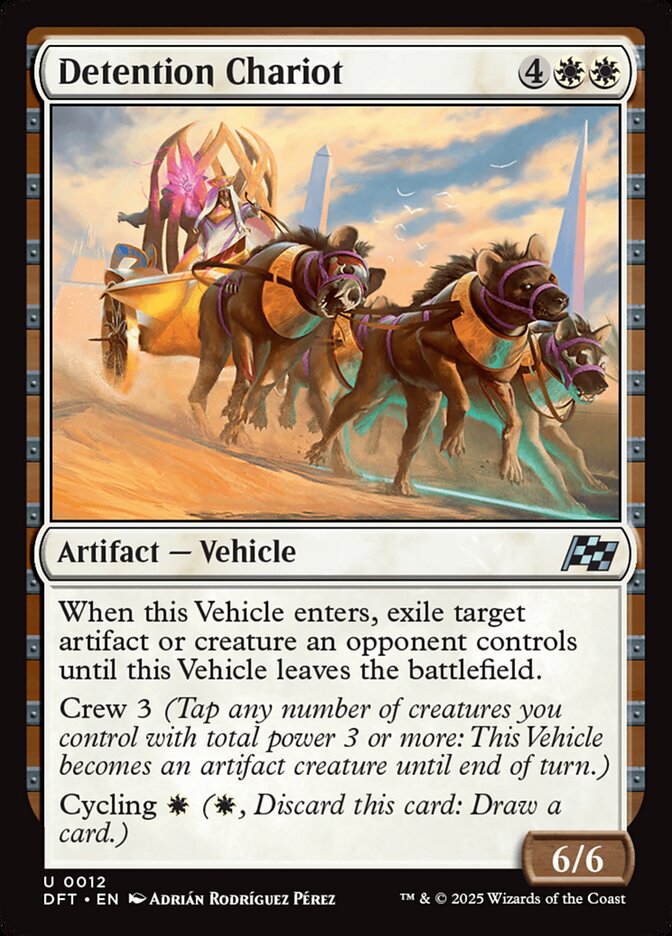 image Detention Chariot