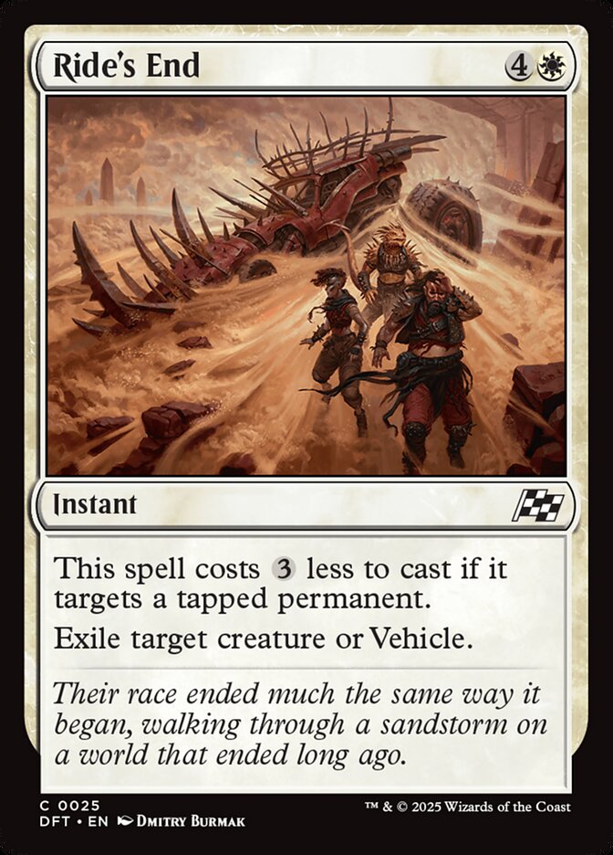 image Ride's End