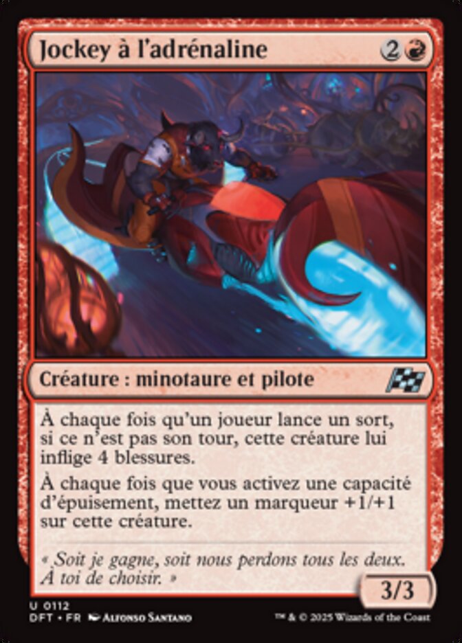 image Jockey à l'adrénaline