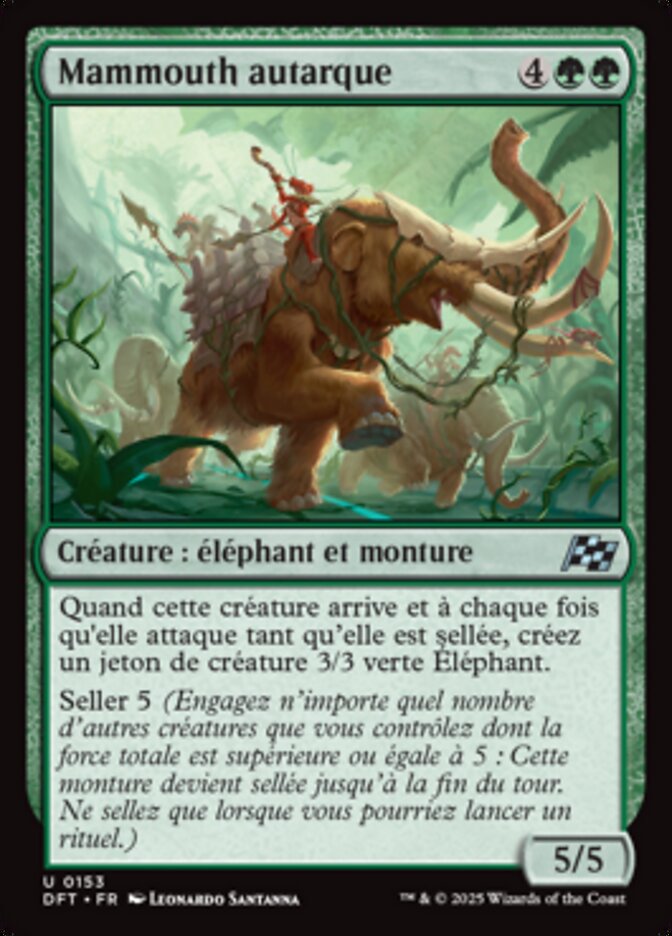 image Mammouth autarque