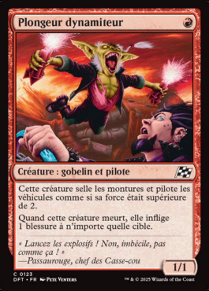 image Plongeur dynamiteur
