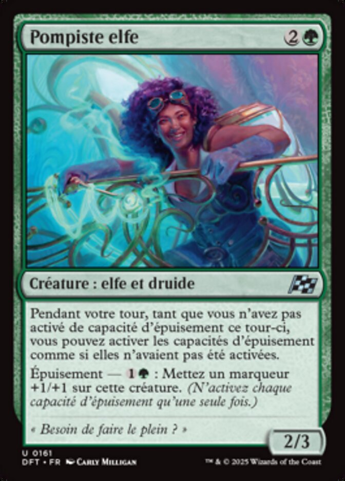 image Pompiste elfe
