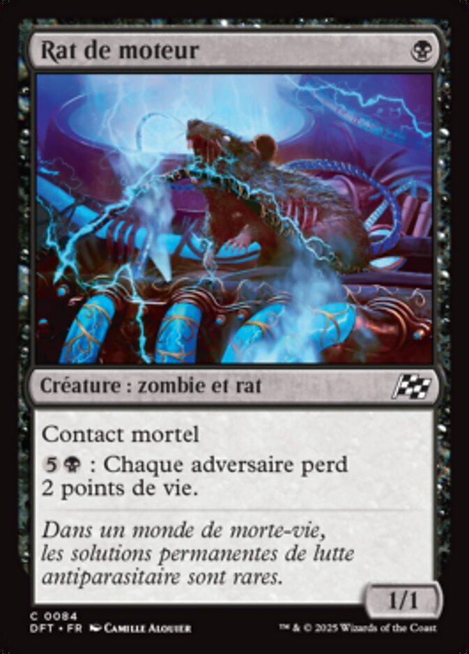 image Rat de moteur