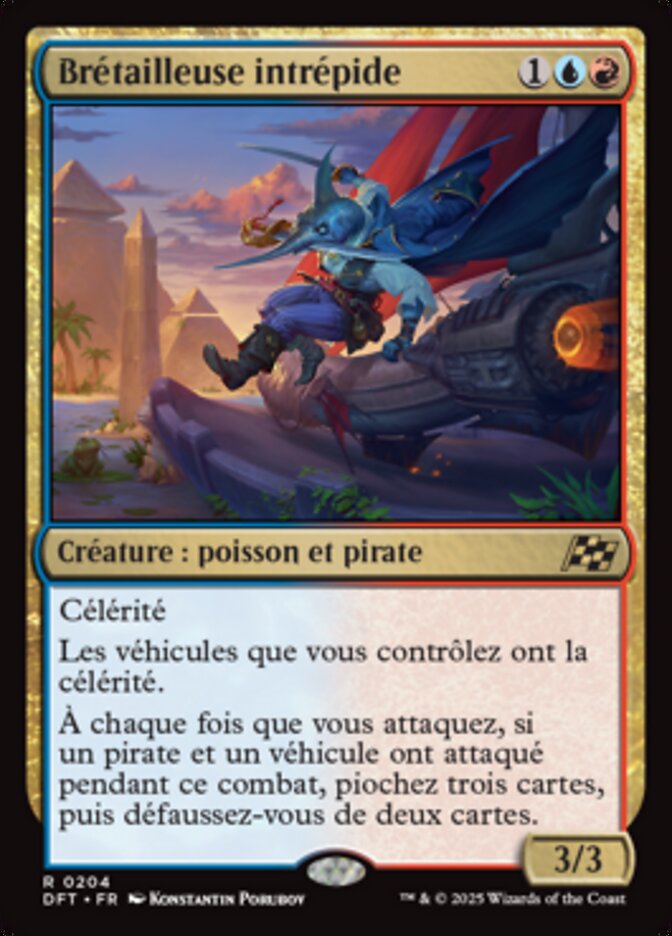 image Brétailleuse intrépide