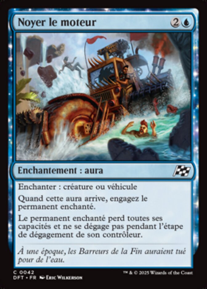 image Noyer le moteur