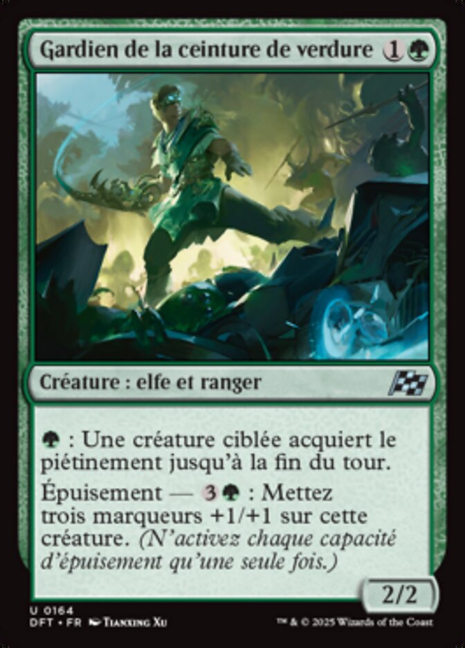 image Gardien de la ceinture de verdure