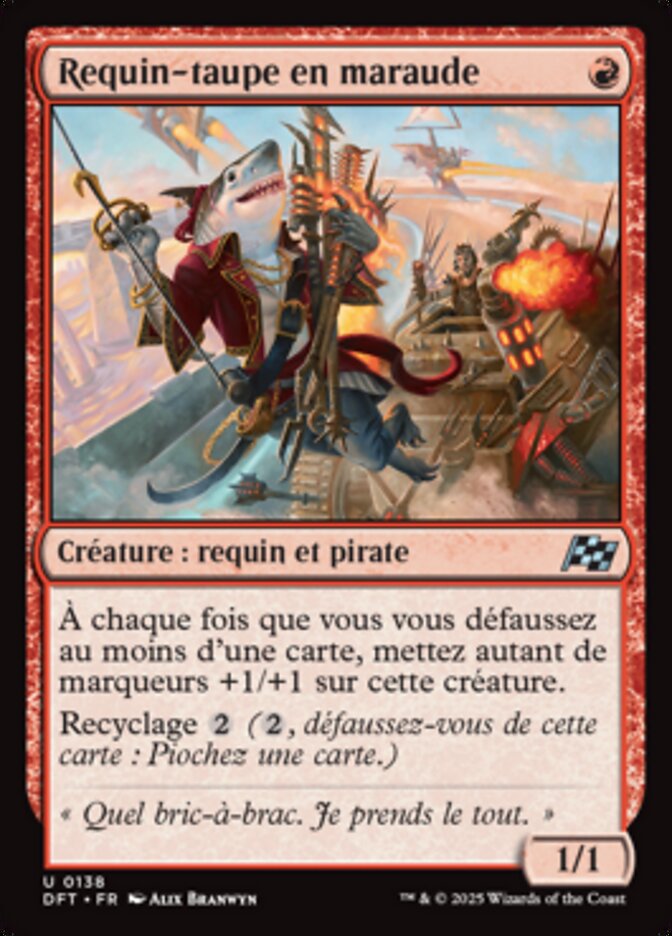 image Requin-taupe en maraude