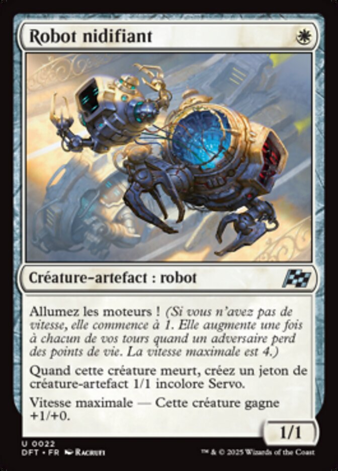 image Robot nidifiant