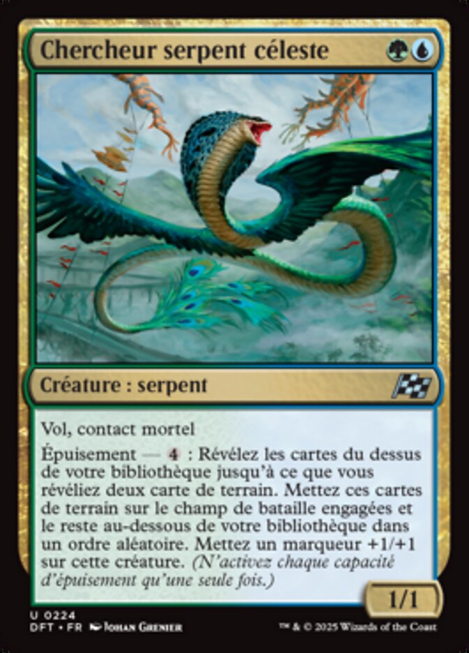 image Chercheur serpent céleste