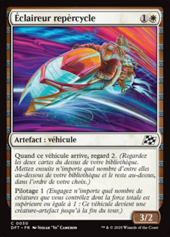 image Éclaireur repèrcycle