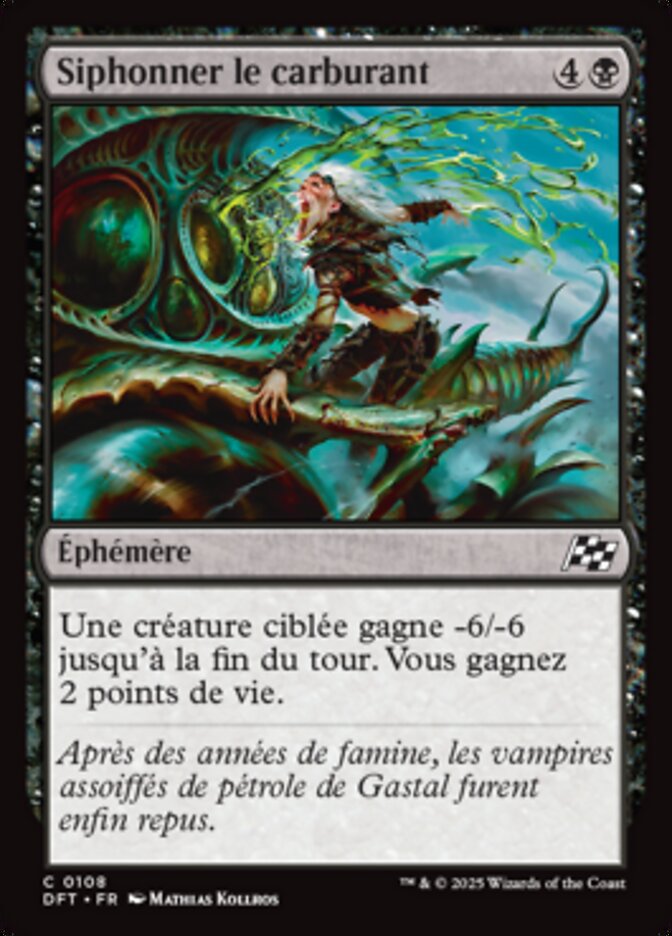 image Siphonner le carburant