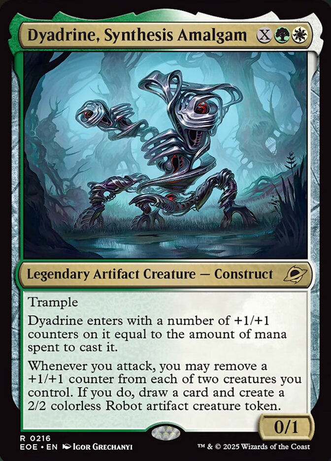 image Dyadrine, Synthesis Amalgam