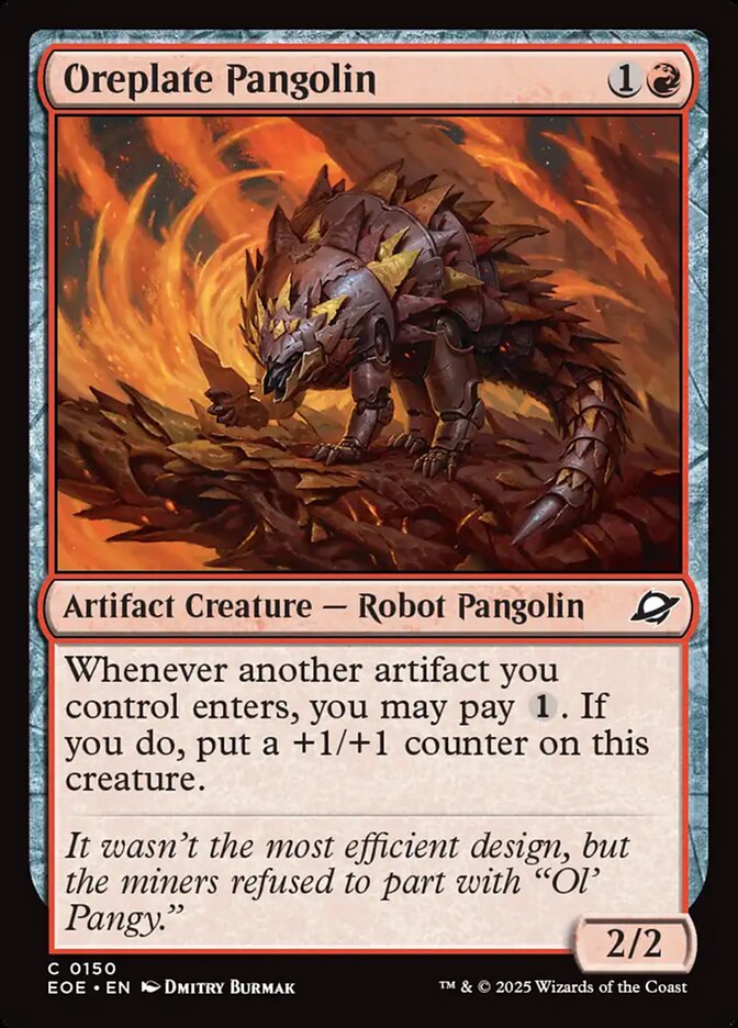 image Oreplate Pangolin