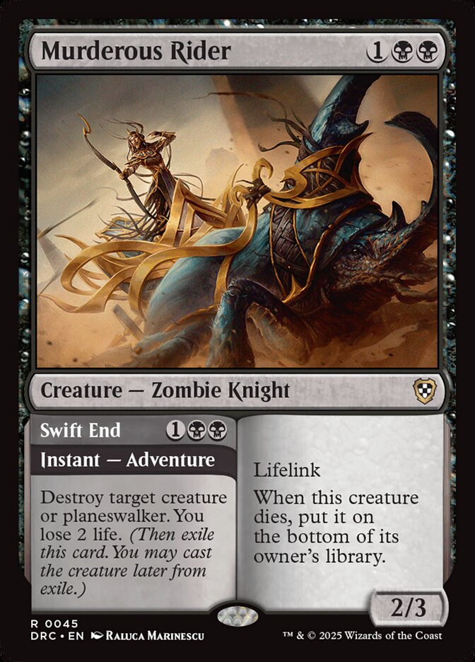 image Murderous Rider // Swift End