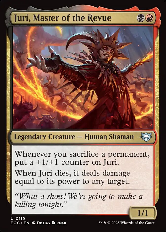 image Juri, Master of the Revue