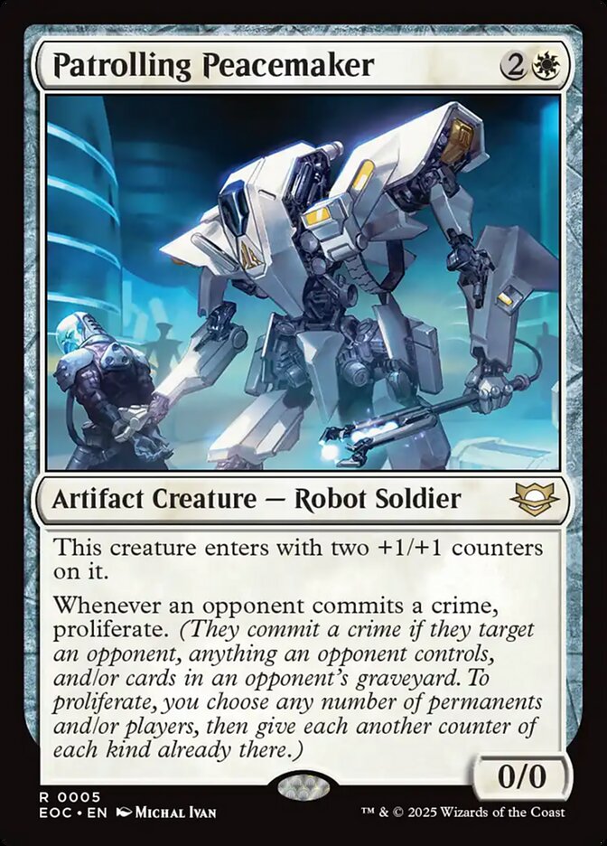 image Patrolling Peacemaker