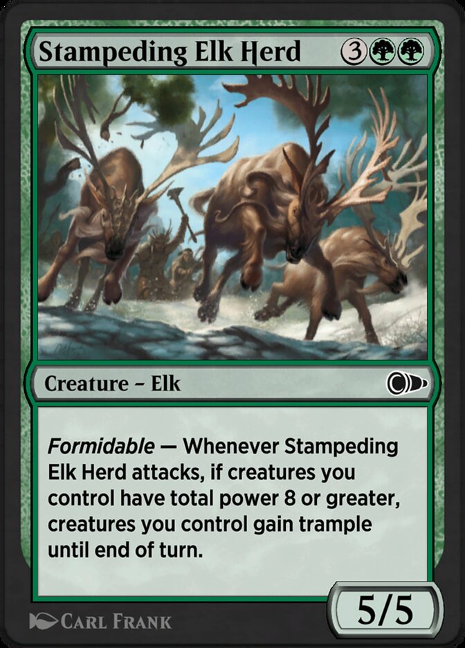 image Stampeding Elk Herd