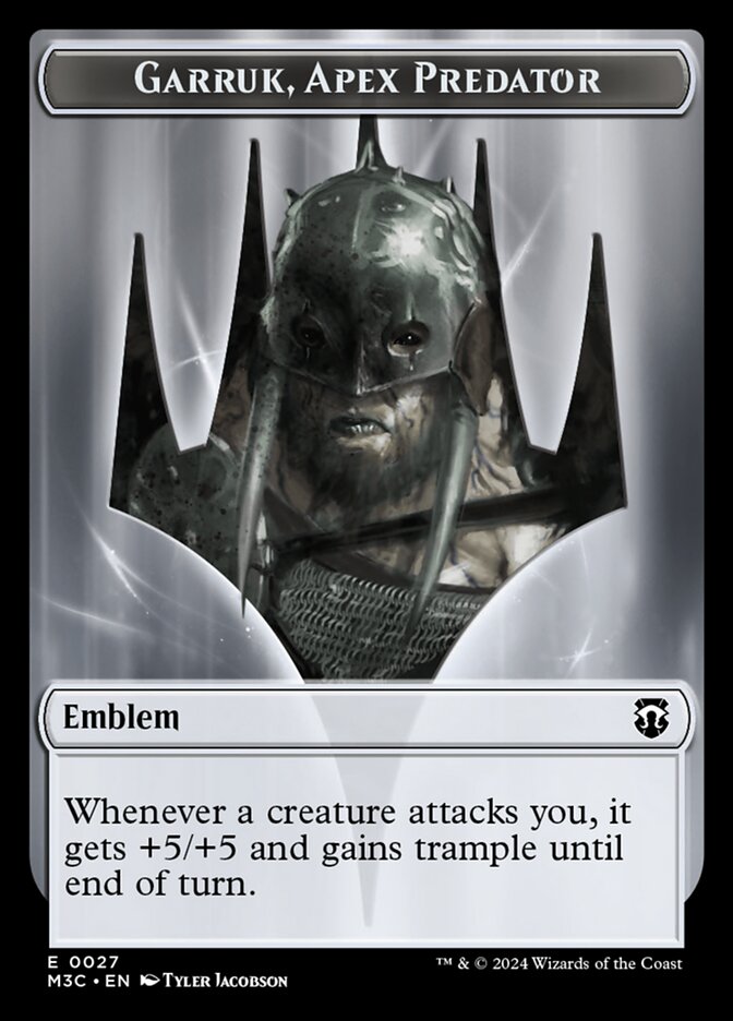 image Garruk, Apex Predator Emblem