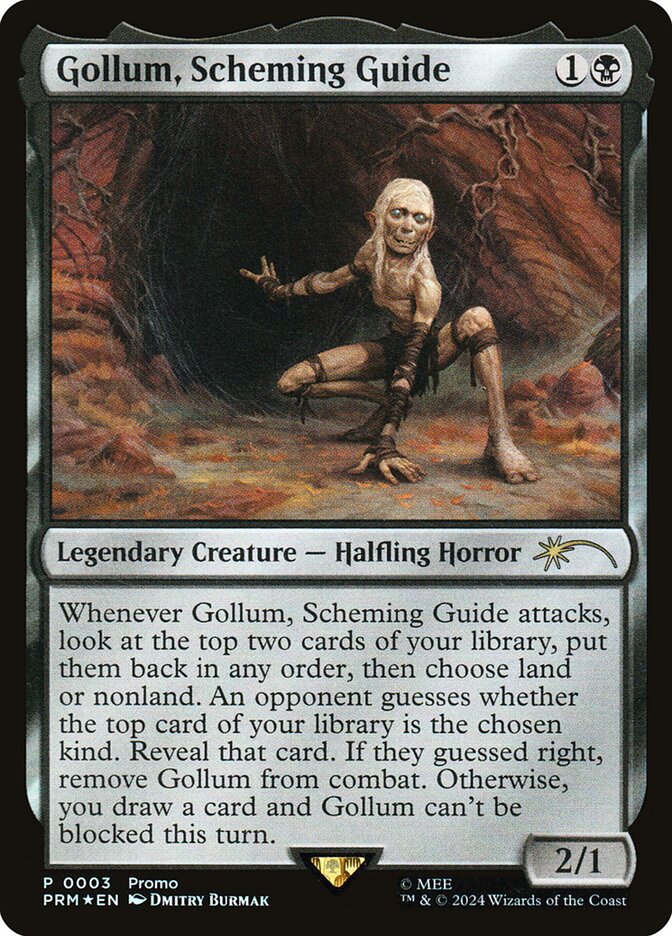 image Gollum, Scheming Guide