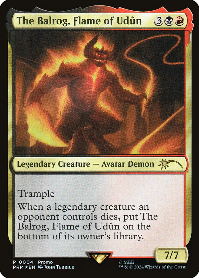 image The Balrog, Flame of Udûn