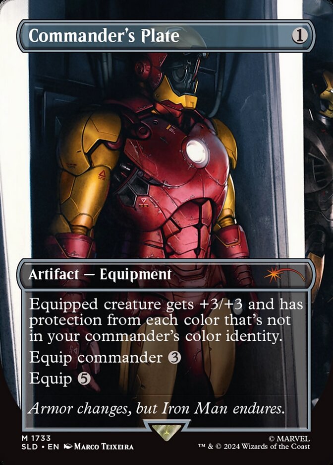 image Commander's Plate